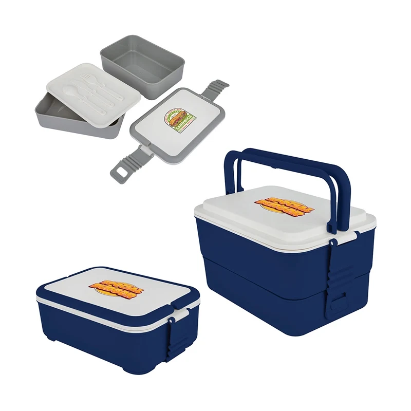 Wesley Recycled PP Bento / Lunch Box Set 1