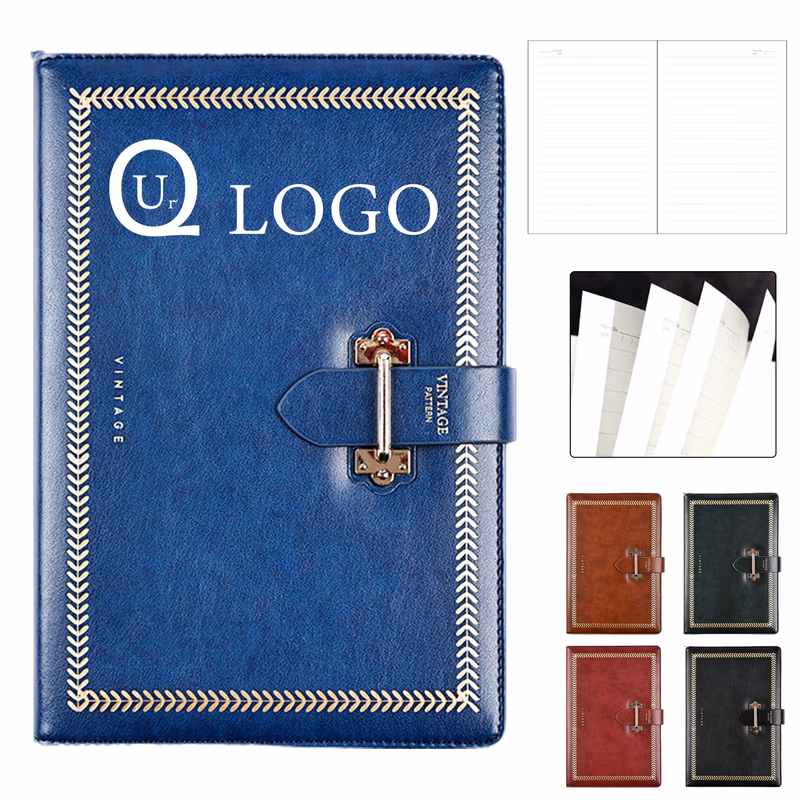 A5 Retro Notebook W/ Buckle