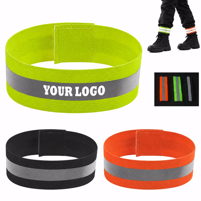 Adjustable Reflective Cycling Ankle Strap