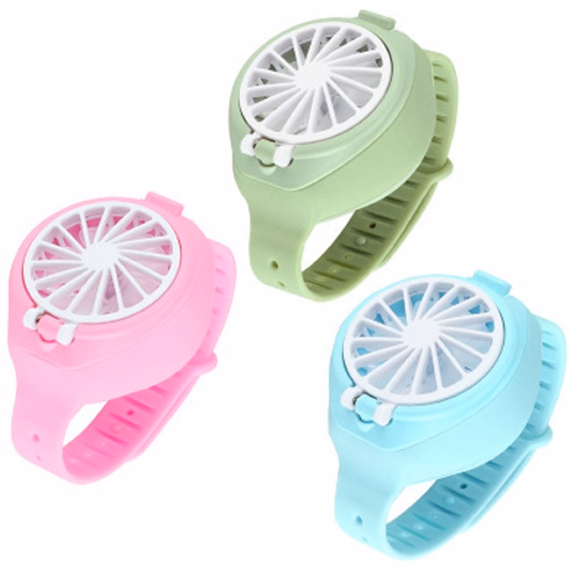 Mini USB Charging Watch Fan