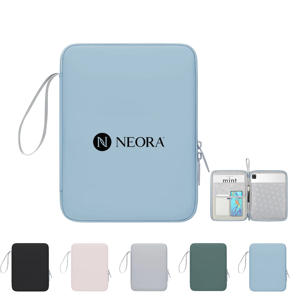 7.9" PU Tablet Sleeve w/Zipper 1
