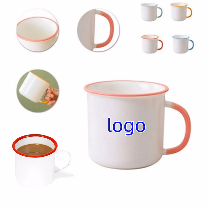 Round Coffee and Tea Mug with Handle
