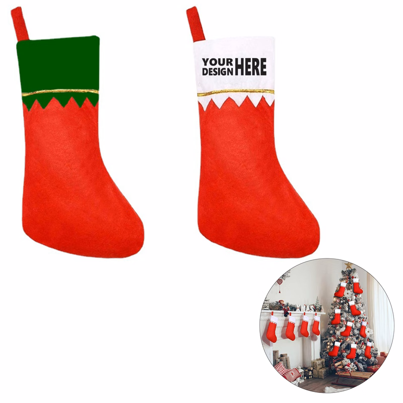 Red Felt Christmas Stocking