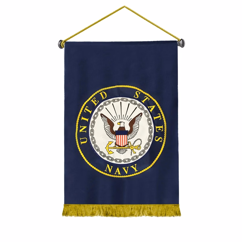 Podium Banner - Class B Applique & Embroidered 3.5' x 5'