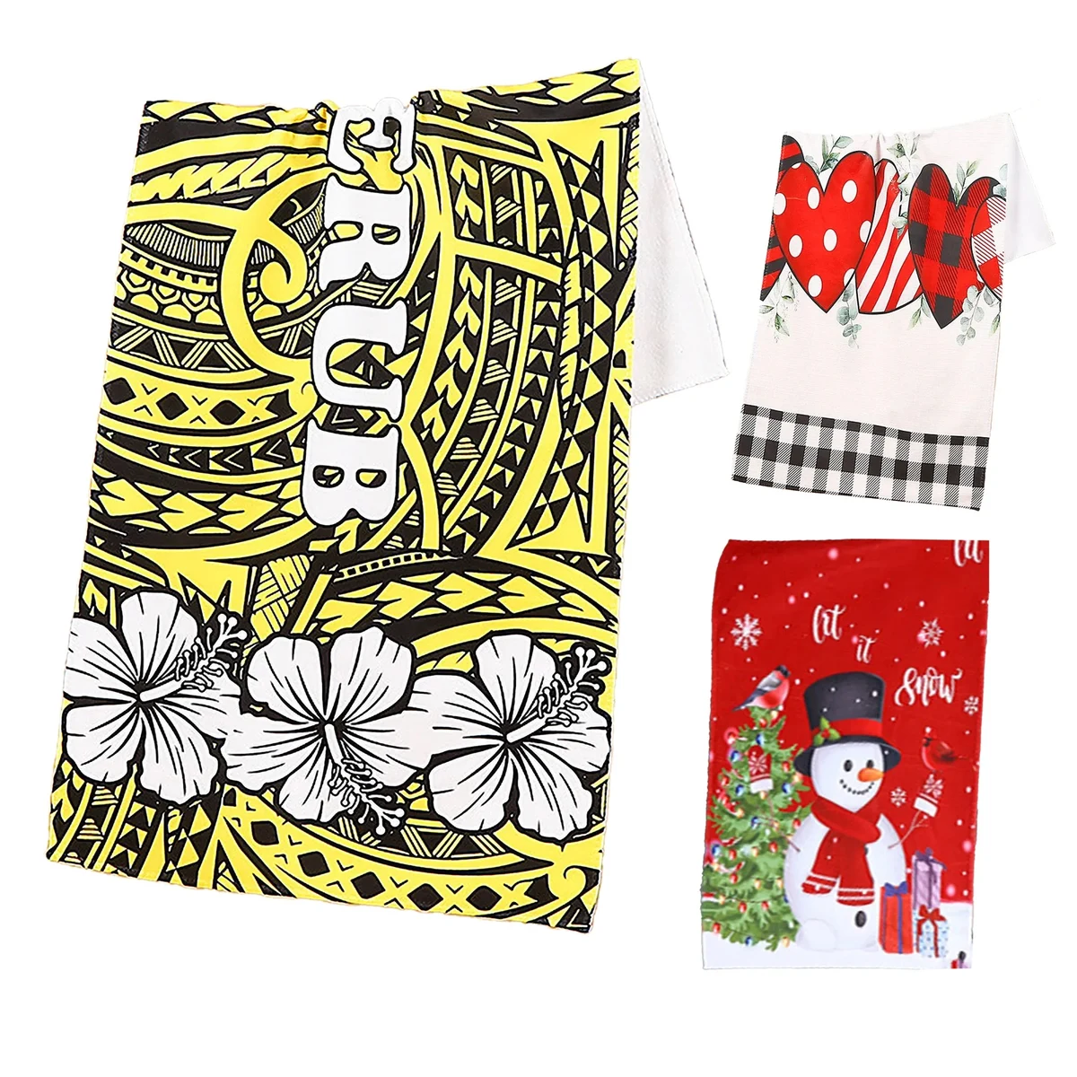 Beach Microfiber Towel Fast Dry Customizable Full Wrap 1
