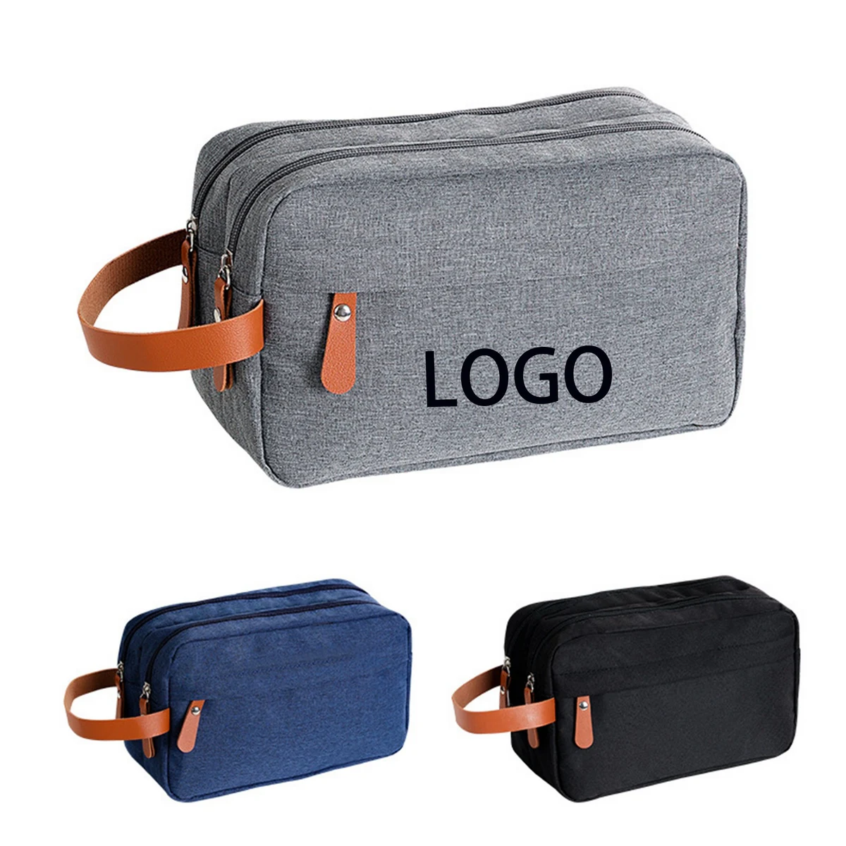Portable Double-Layer Large Capacity Toiletry Bag 1