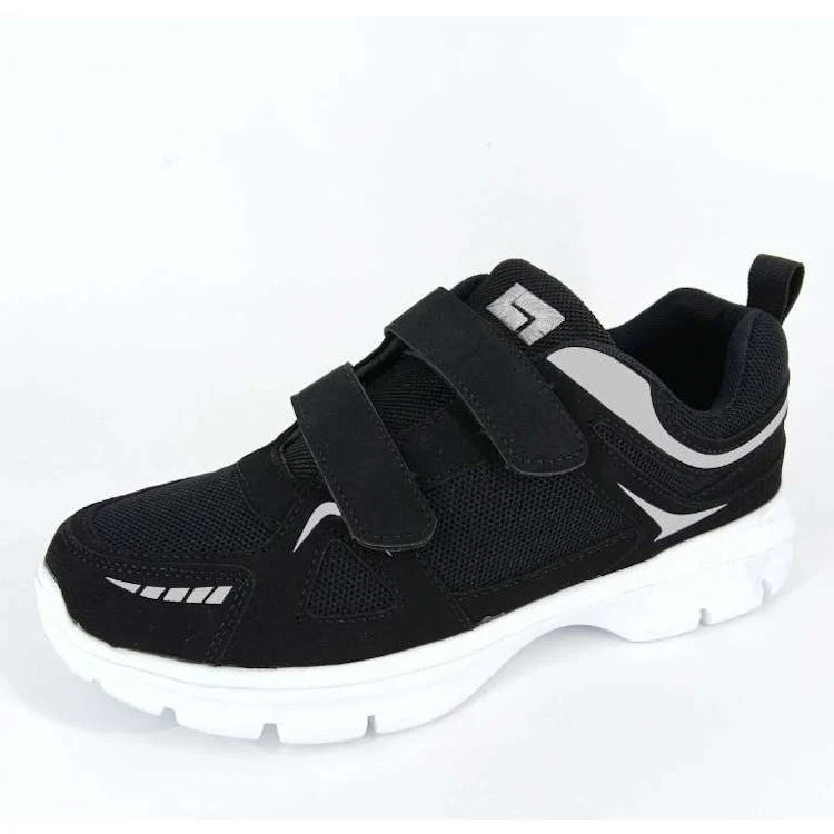 2-Strap Velcro Sneakers - Size 5-7.5 Black 1