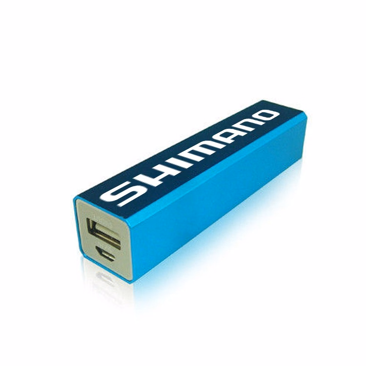 Power Bank 2200mah with Custom Print Portable Charger Black