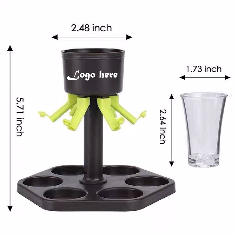 Shot Glass Dispenser and Holder