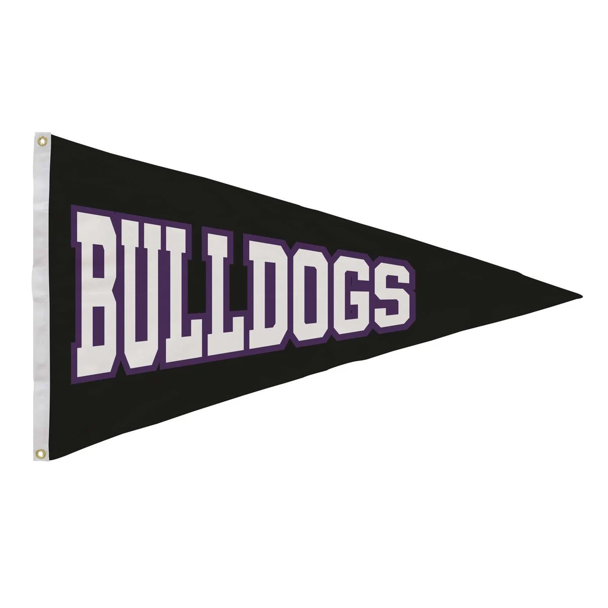 2.5' x 4' Nylon Pennant Flag Single-Sided 1