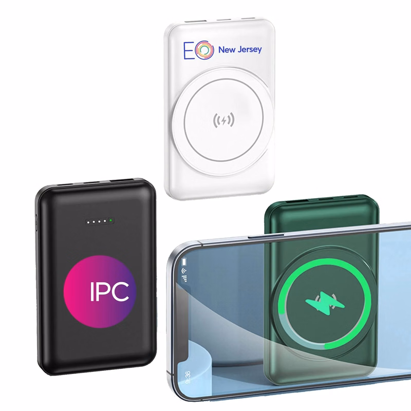 5000mAh Fast Magnetic Power Bank 15W Wireless Charger