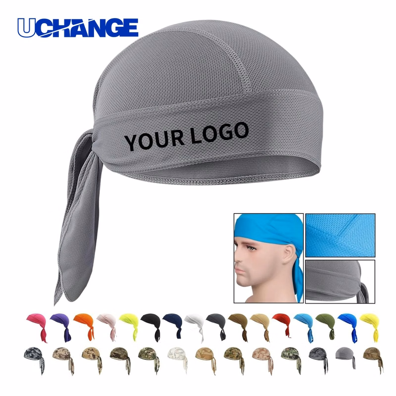 Waves Headwrap Pirate Cap Headwear for Sports