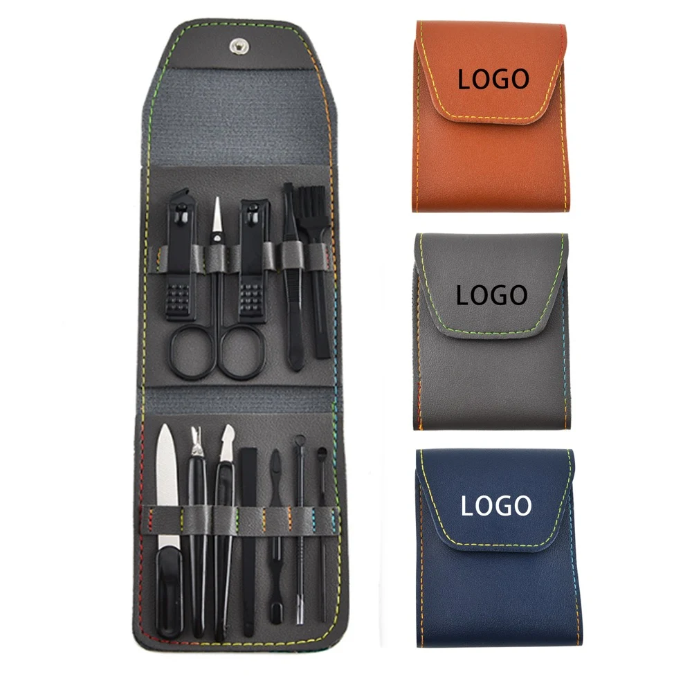 Portable Nail Clippers Manicure Set-12 Pcs 1