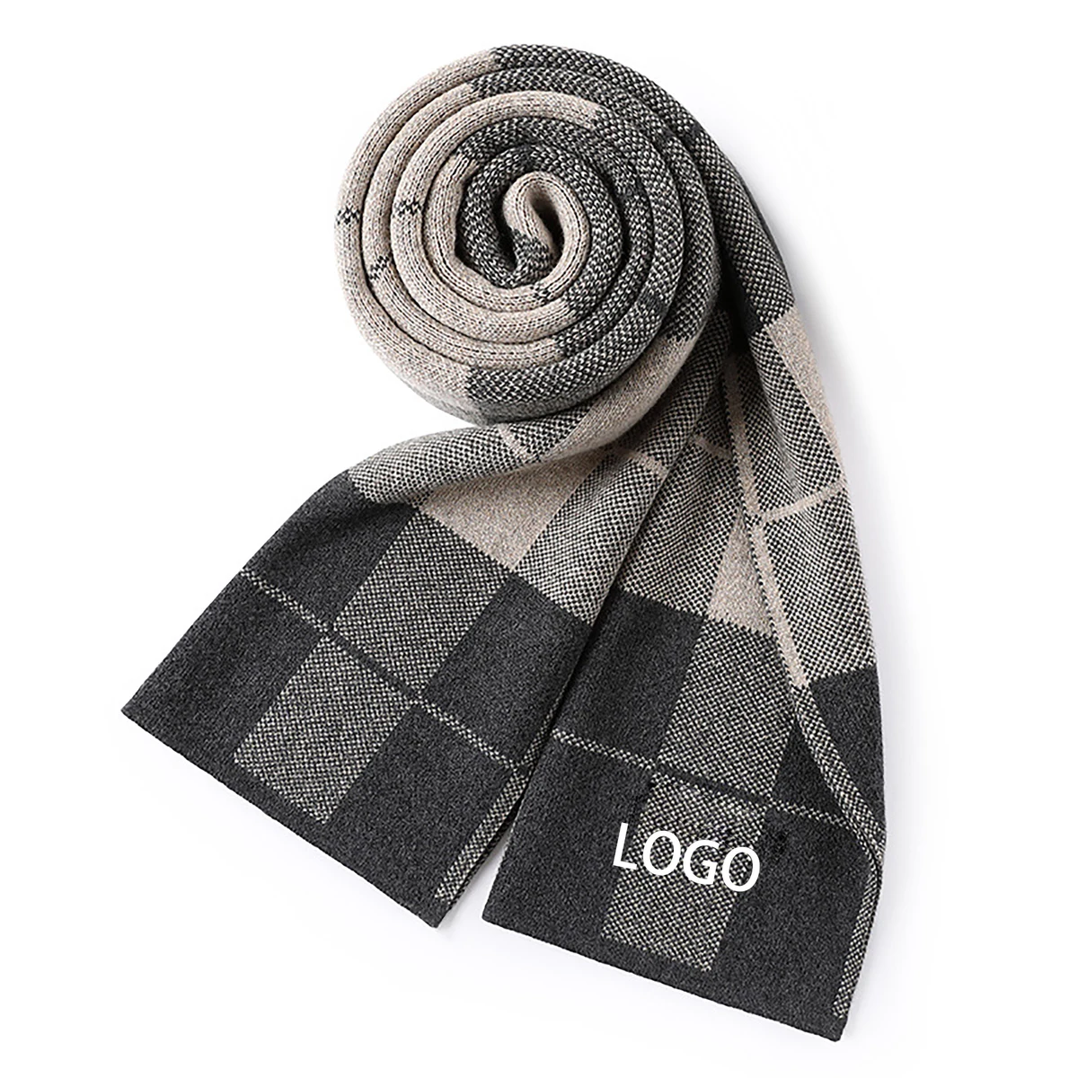 Cashmere Men's Winter Scarf 1