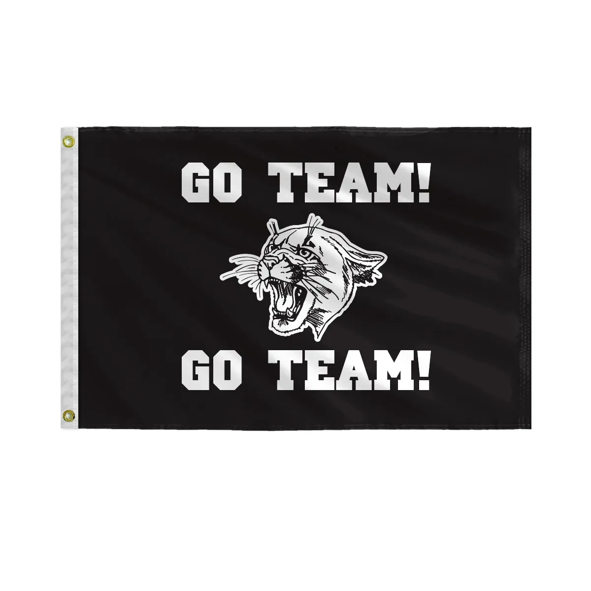 Bob Cat Mascot Flags 1