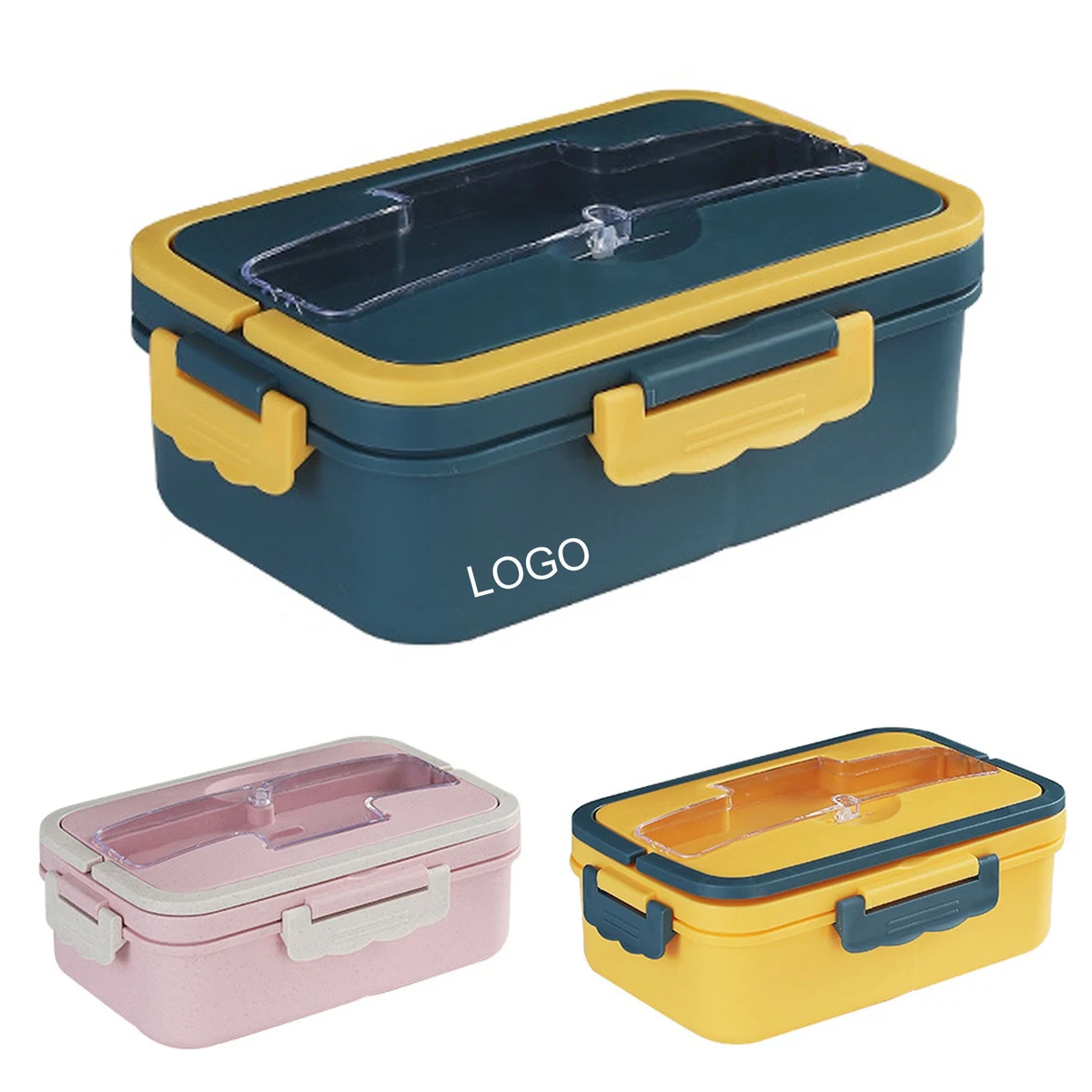 Portable Wheat Straw Bento Box 1