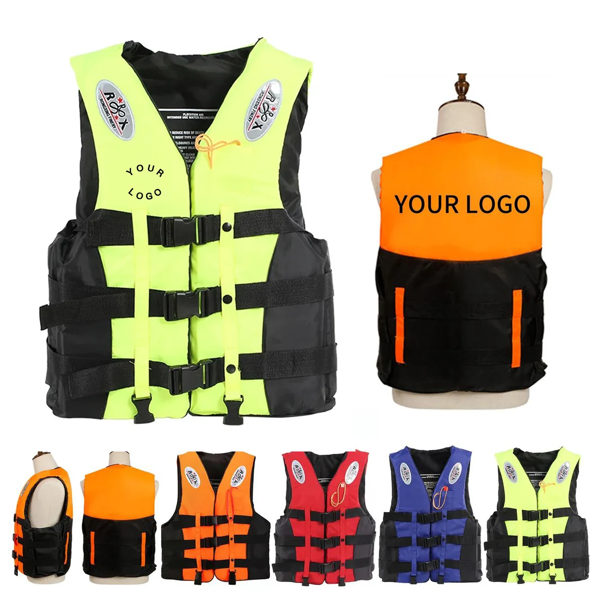 Durable Safety Life Jacket for Boating or Water Sports 1