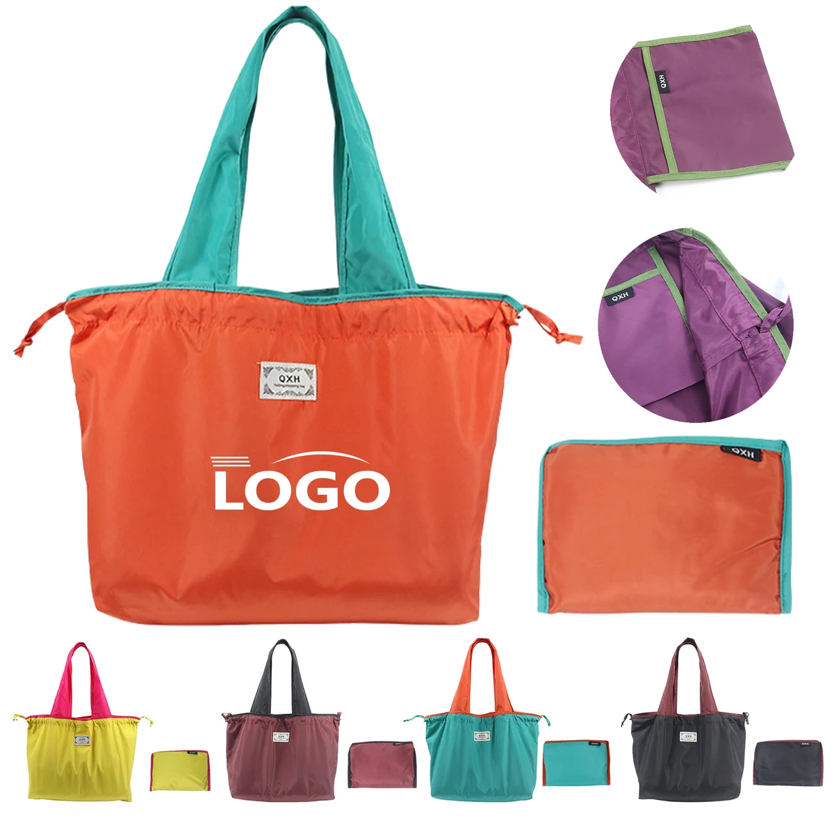 Customizable Foldable Bag For Retail Promotions 1