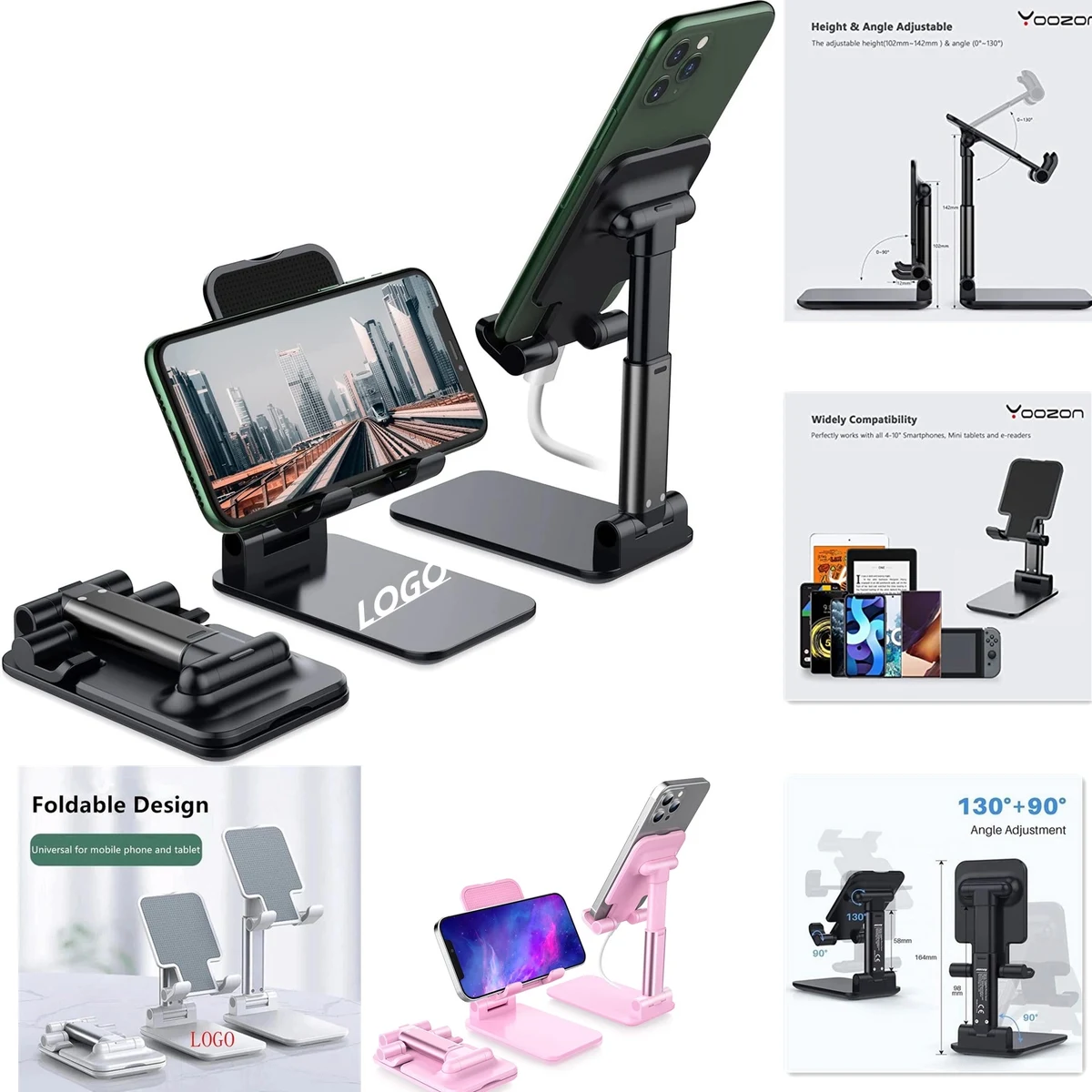 Adjustable Phone Stand For Desk 1