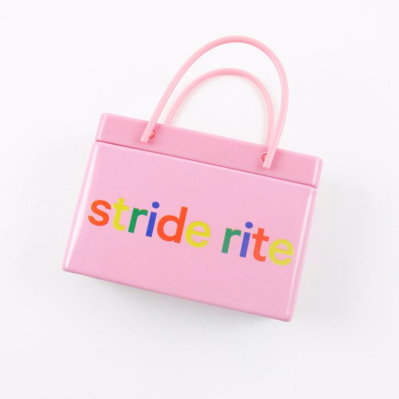 Light Pink Shopping Bag Tin
