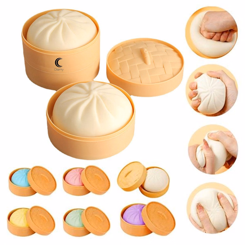 Steamed Bun Shape Stress Reliever
