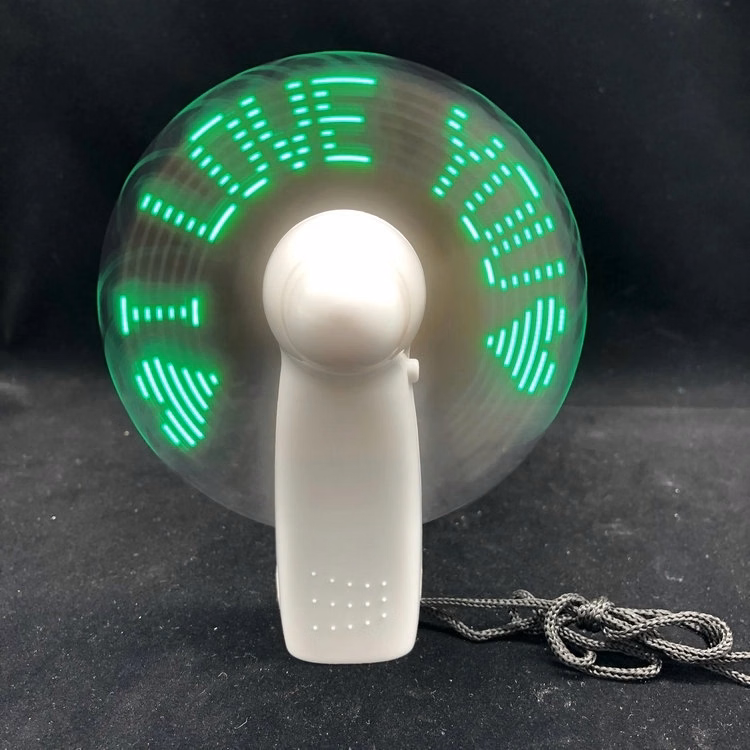 Handheld Mini LED lights Fan
