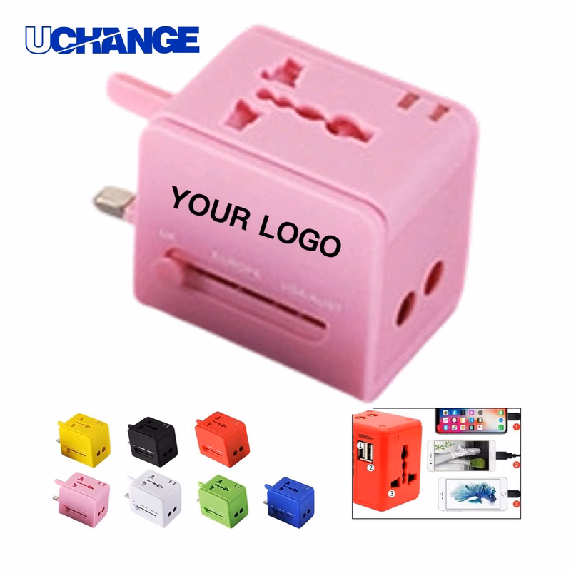 Universal Travel Adapter Tool with USB Ports