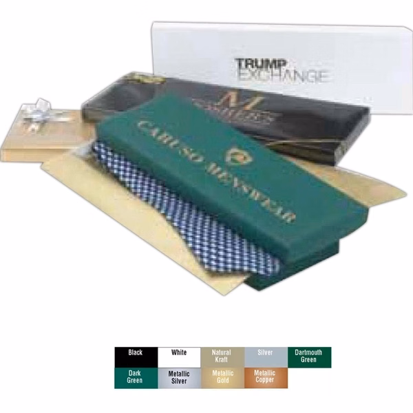 Rigid Set-Up Tie Box - Colored
