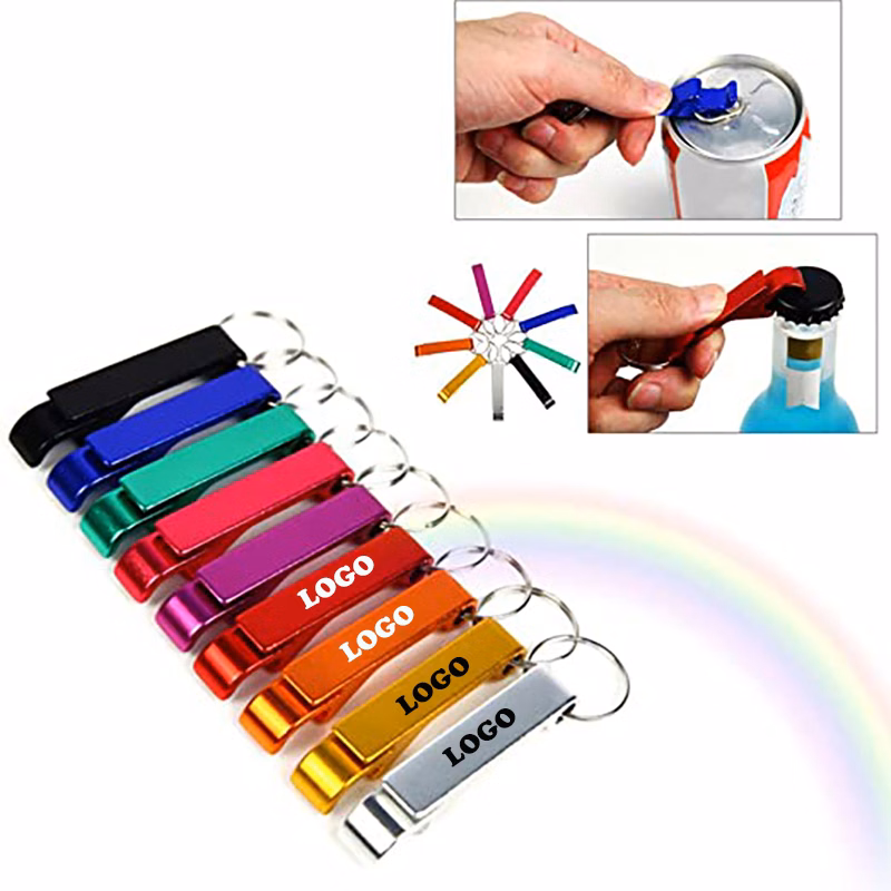 Multifunctional Beer Bottle Opener Keychain