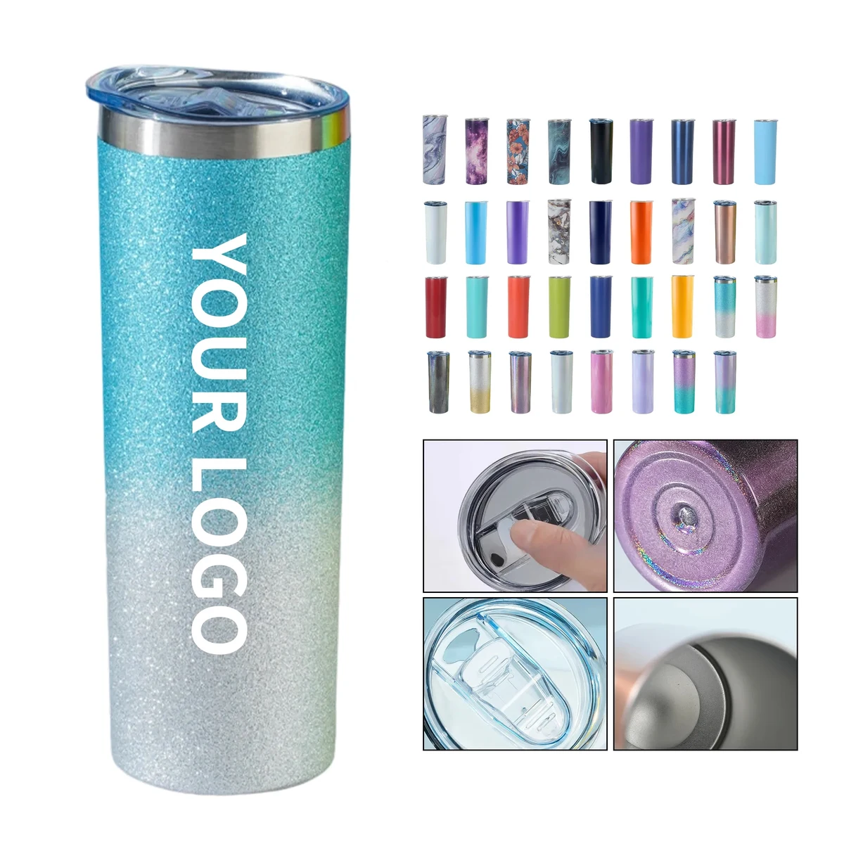 20oz Insulated Stainless Steel Tumbler 1