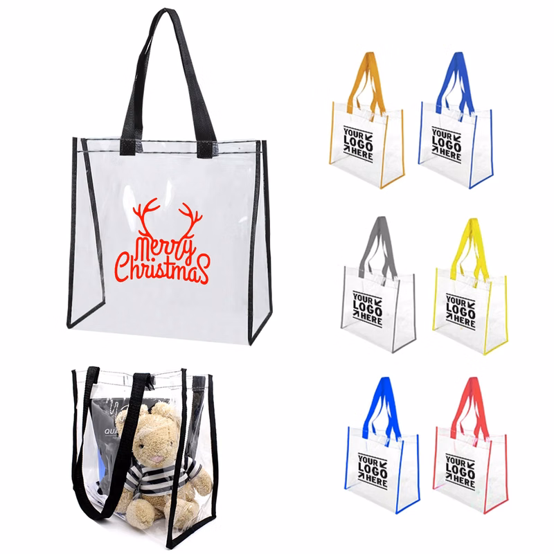Clear Reflective Tote Bag