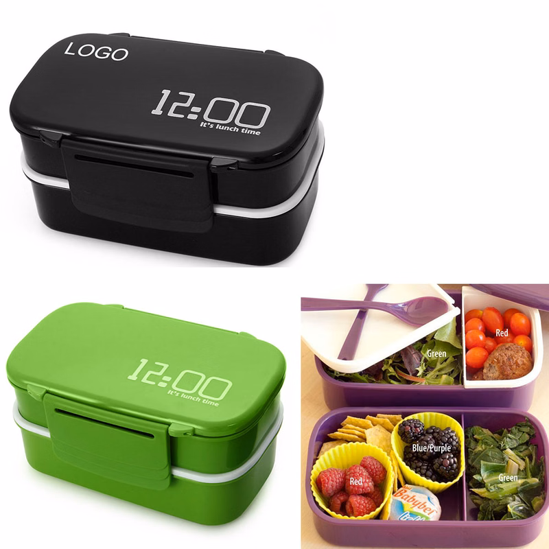 2-tier Microwave Classic Lunch Box