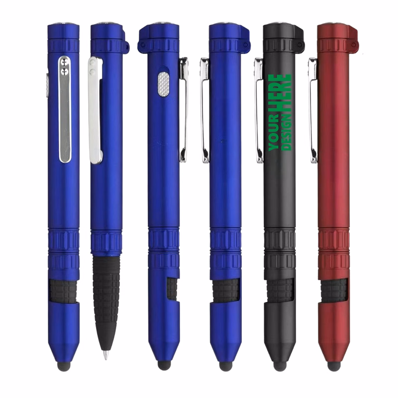 MOQ50 Personalized Outdoor Tool Pen with Compass