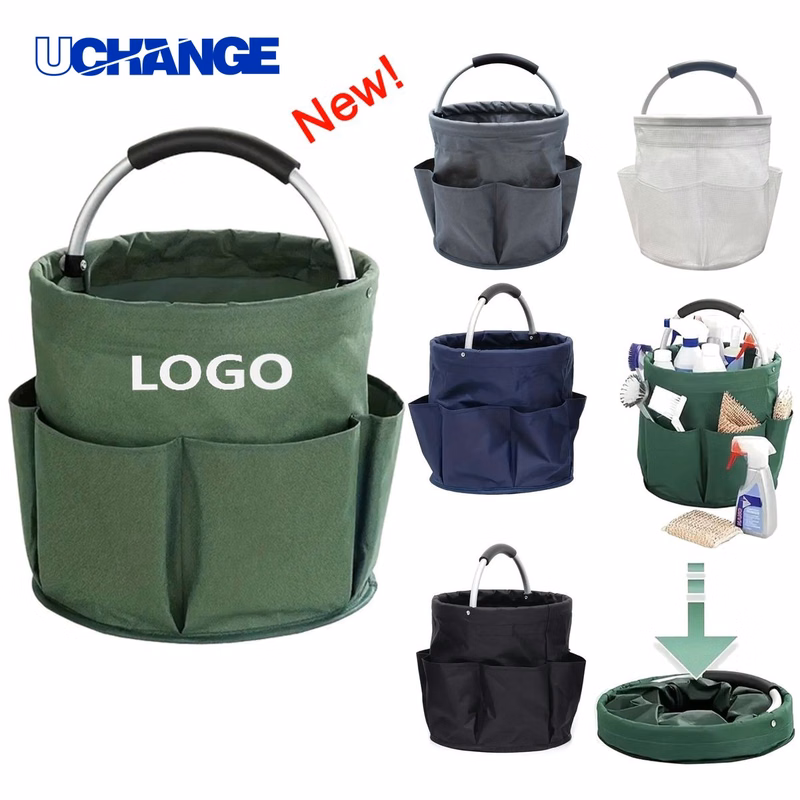Oxford Grocery Storage Basket with Handle