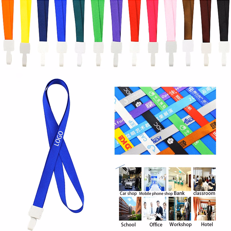 Silk screened Flat Lanyard