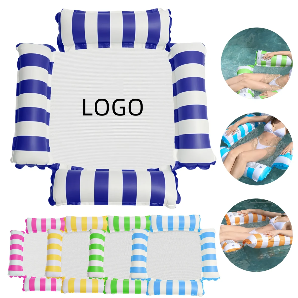 Multicolor Swimming Inflatable Floating Bed 1