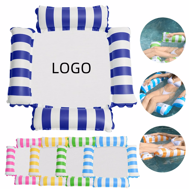 Multicolor Swimming Inflatable Floating Bed