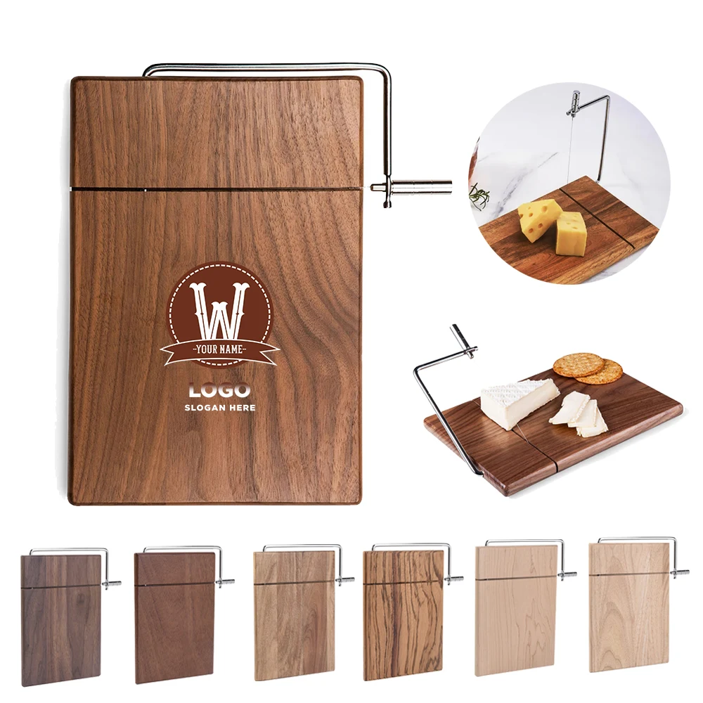 Multifunctional Wooden Cheese Slicer Food Cutting Board 1