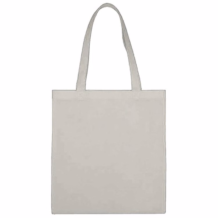 Recycled Shopping Tote - Natural Beige Non-Woven