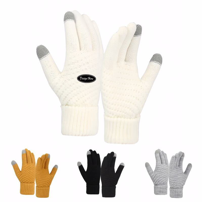 Touchscreen-Compatible Winter Gloves | Cozy & Personalized