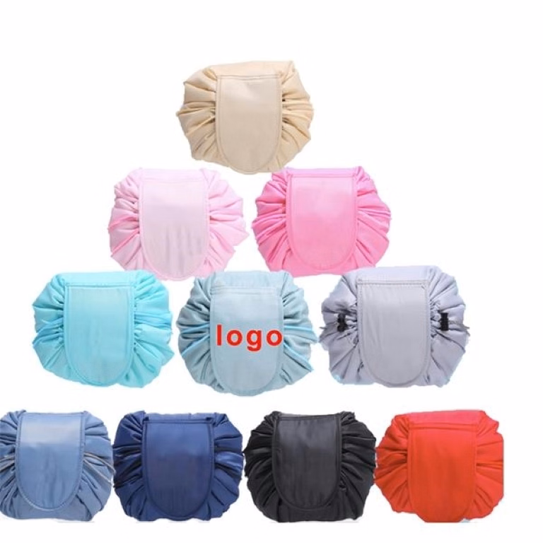 Portable Travel Drawstring Cosmetic Storage Bag For Women Gi