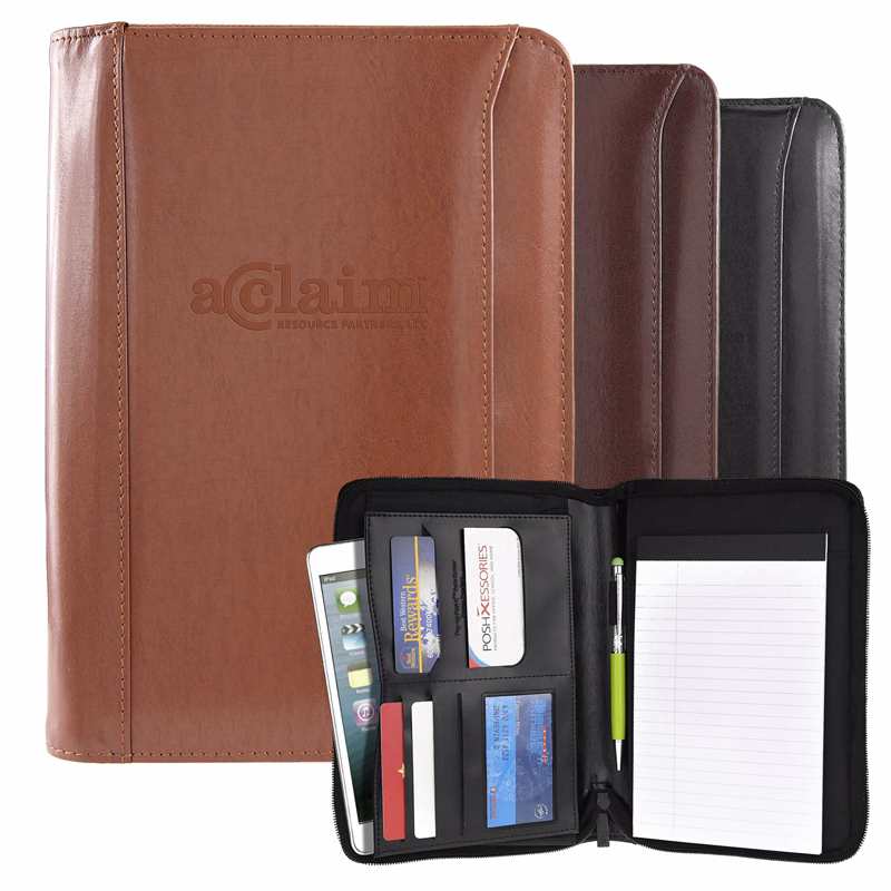 Atlantis Leather Junior Portfolio (Burgundy)