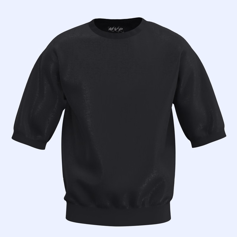 1/2 Sleeve Crewneck Sweatshirt