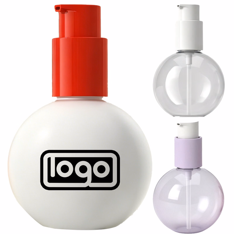 2.7 oz PET Spherical Pump Lotion Bottle