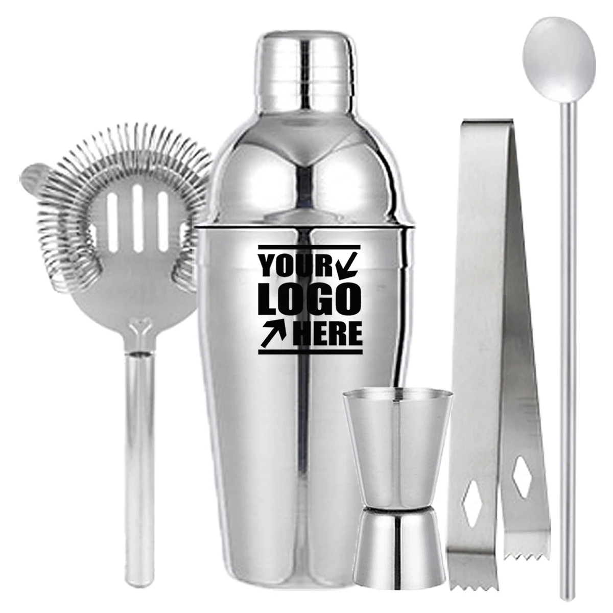 5 Piece Cocktail Shaker Set 1