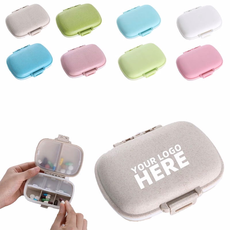 8 Compartments Portable Pill Case