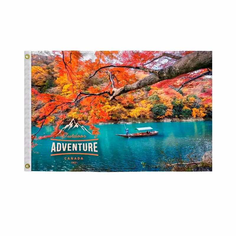 Custom Digital Print Flag 2' x 3' W-Poly