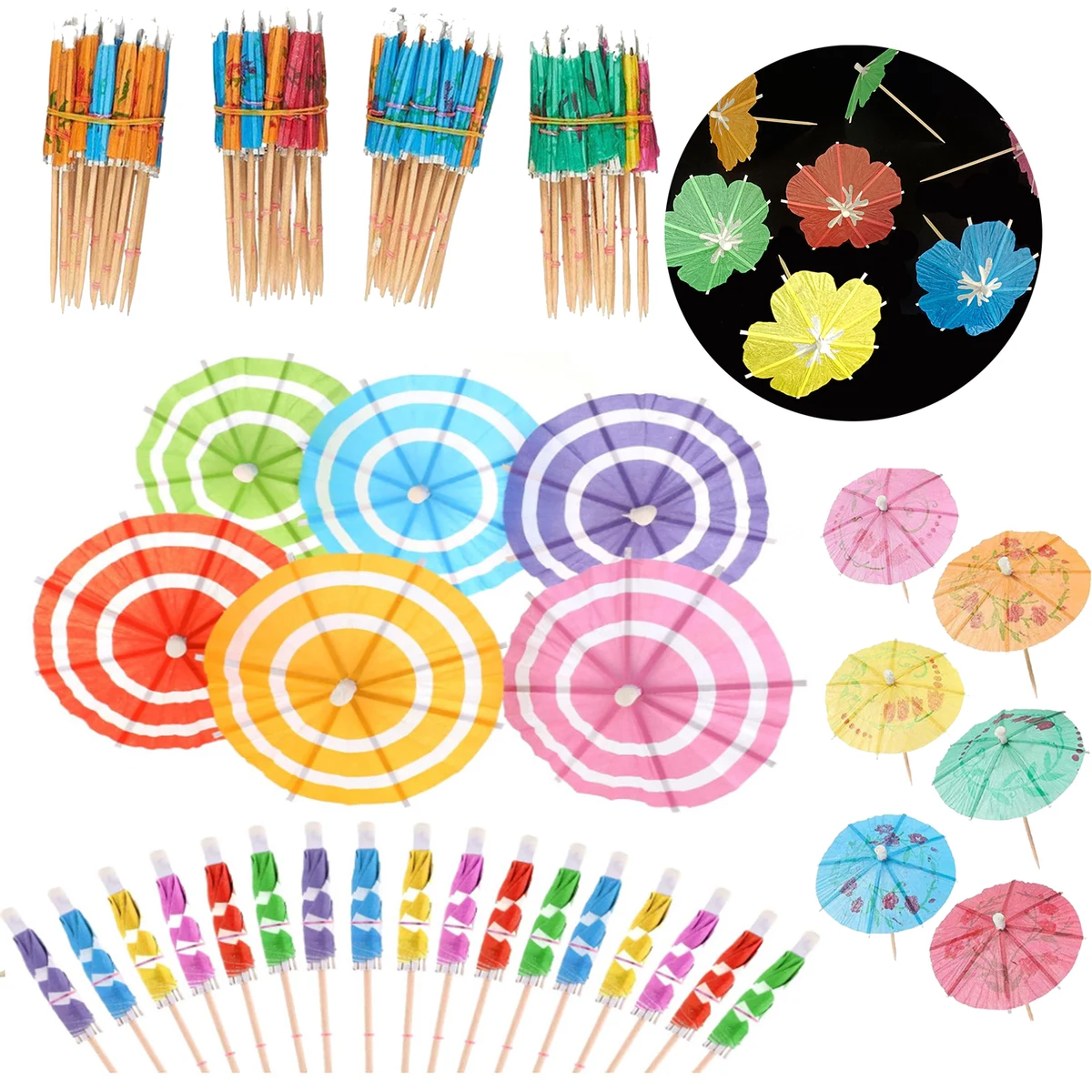 Party Decoration Umbrella Toothpicks 1