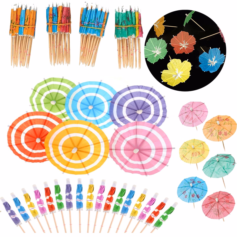 Party Decoration Umbrella Toothpicks
