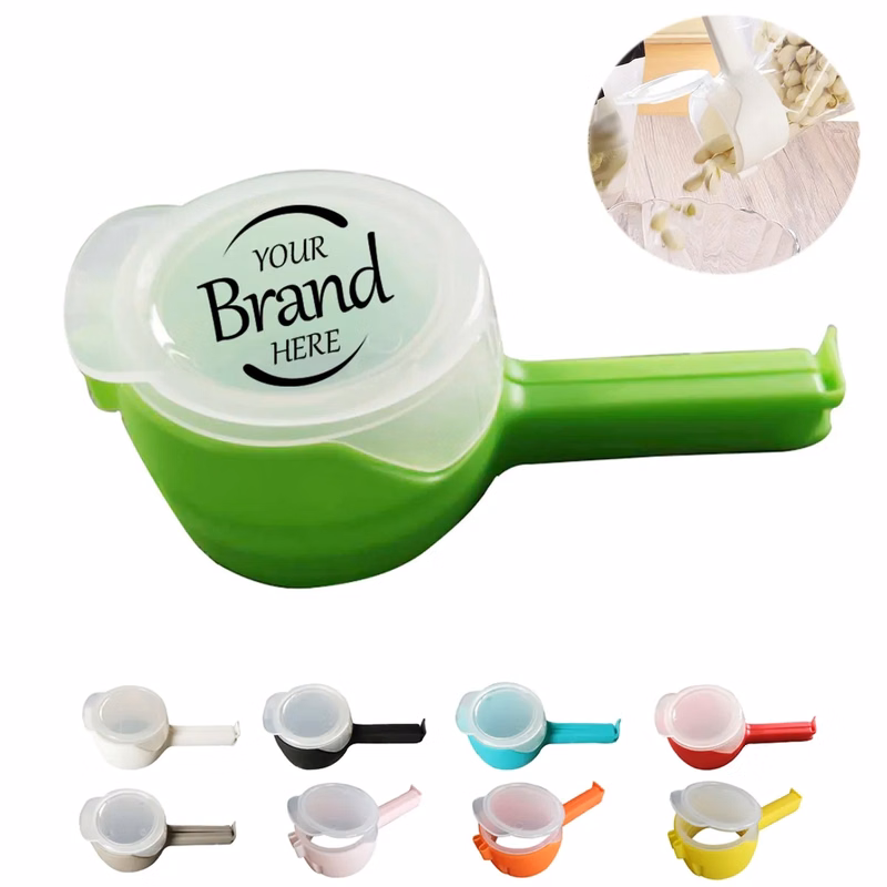 Food Sealing Bag Clips with Pour Spouts
